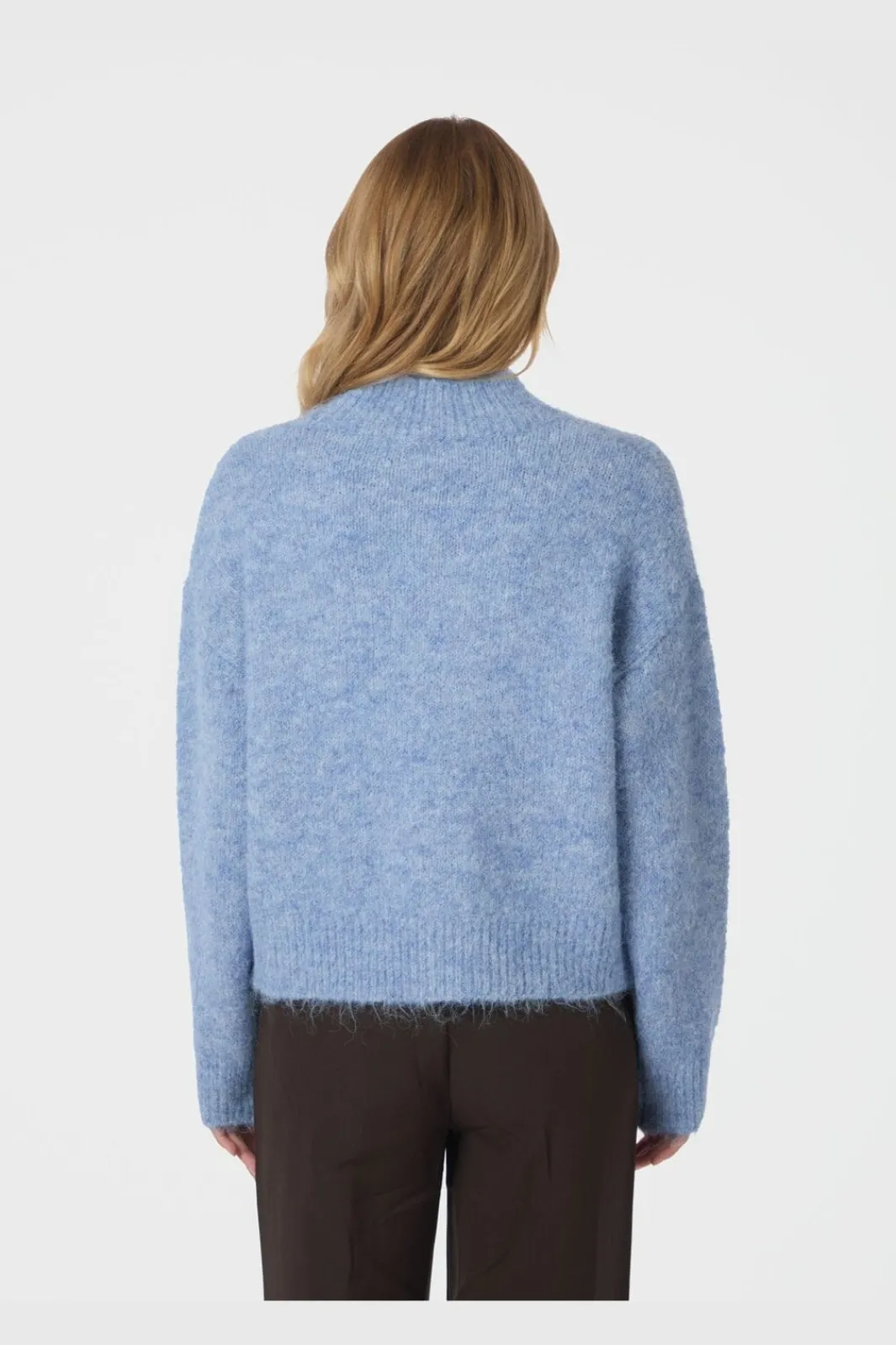Hot Paulina Fluffy Knit Blouse 164729 Bluser & Skjorter