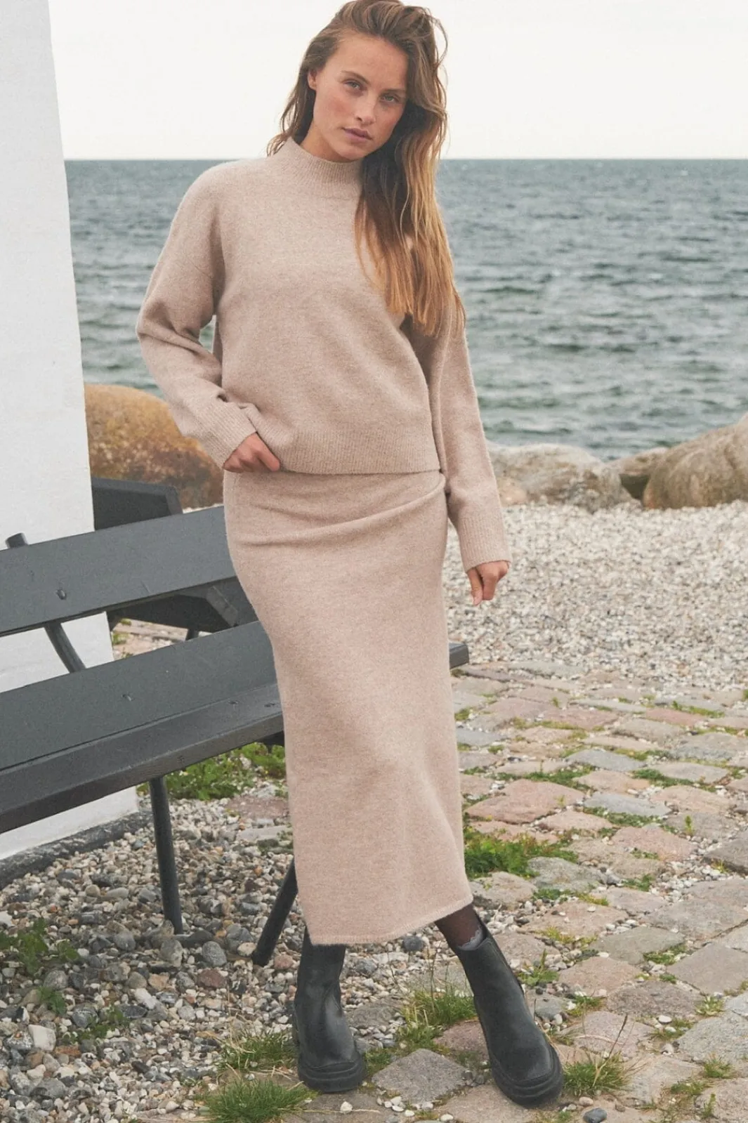 Best Paulina Knit Blouse Bluser & Skjorter|Strik