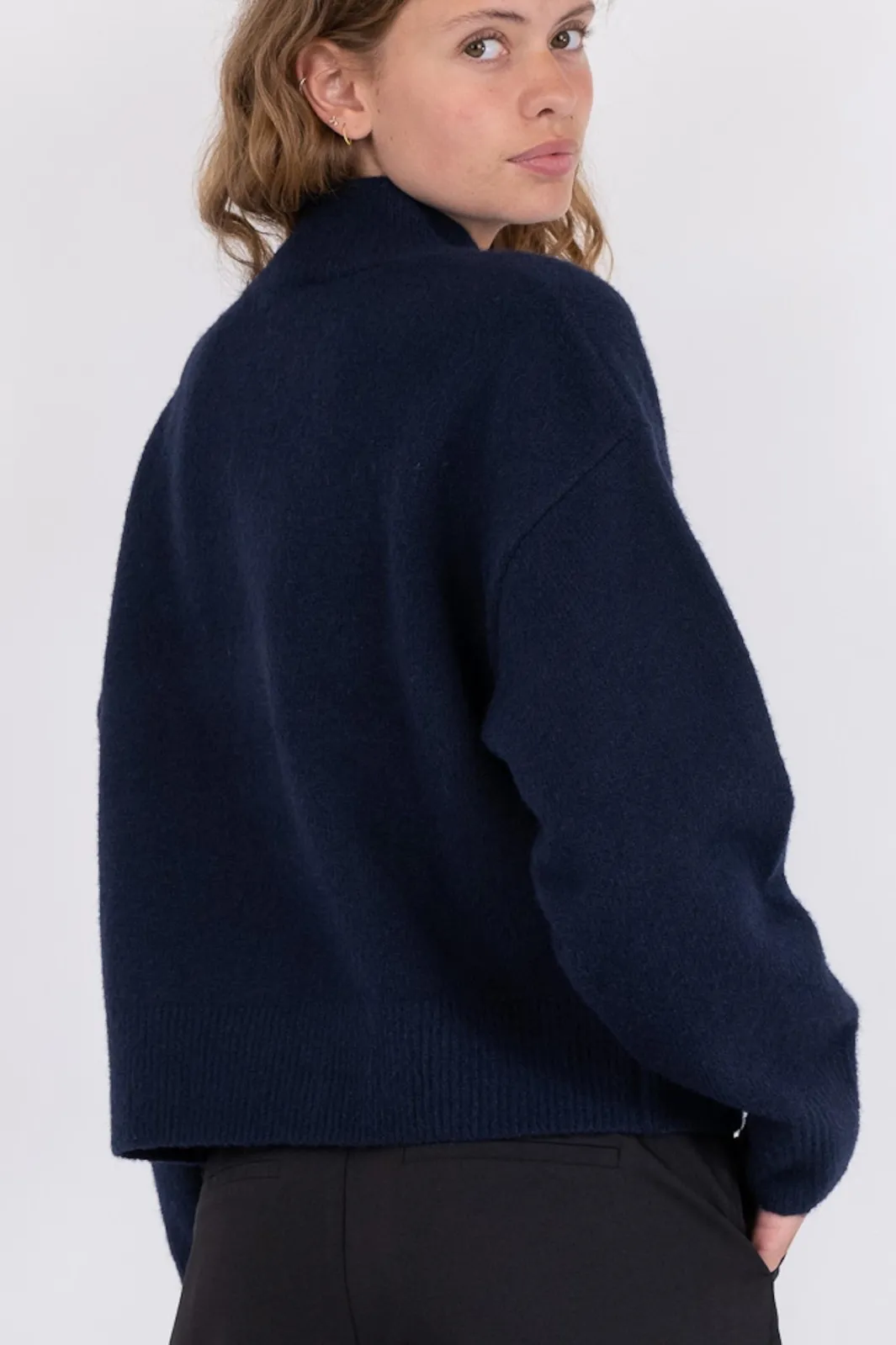 Neo Noir Bluser & Skjorter|Strik<Paulina Knit Blouse