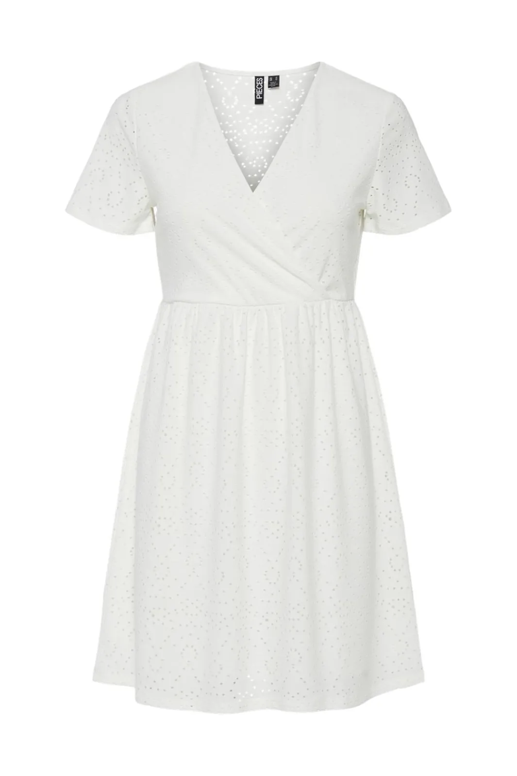 New Pcabby Brod Ang Ss Dress Kjoler