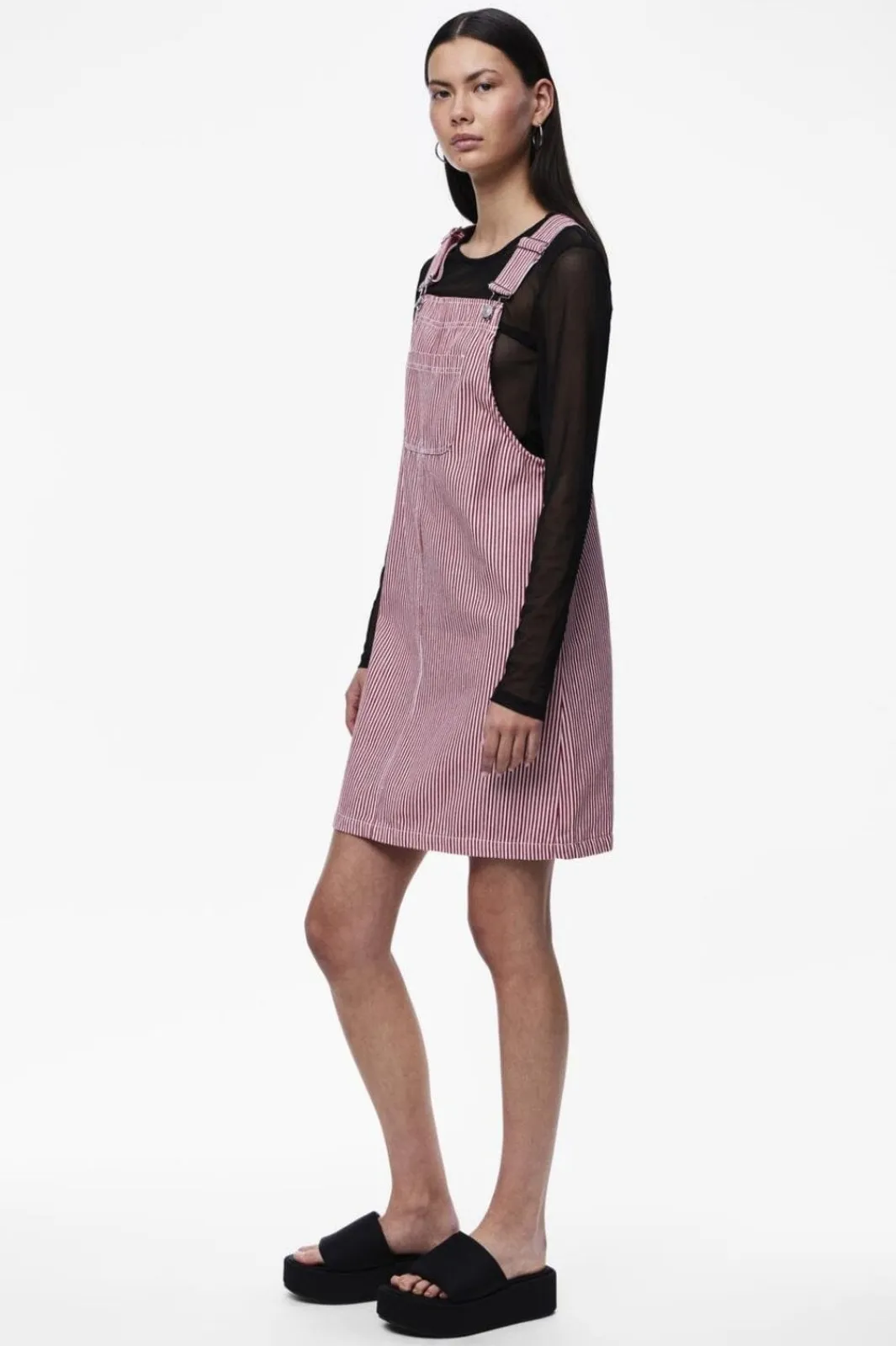 Pieces Kjoler<Pcallo Dungaree Dress Fsy