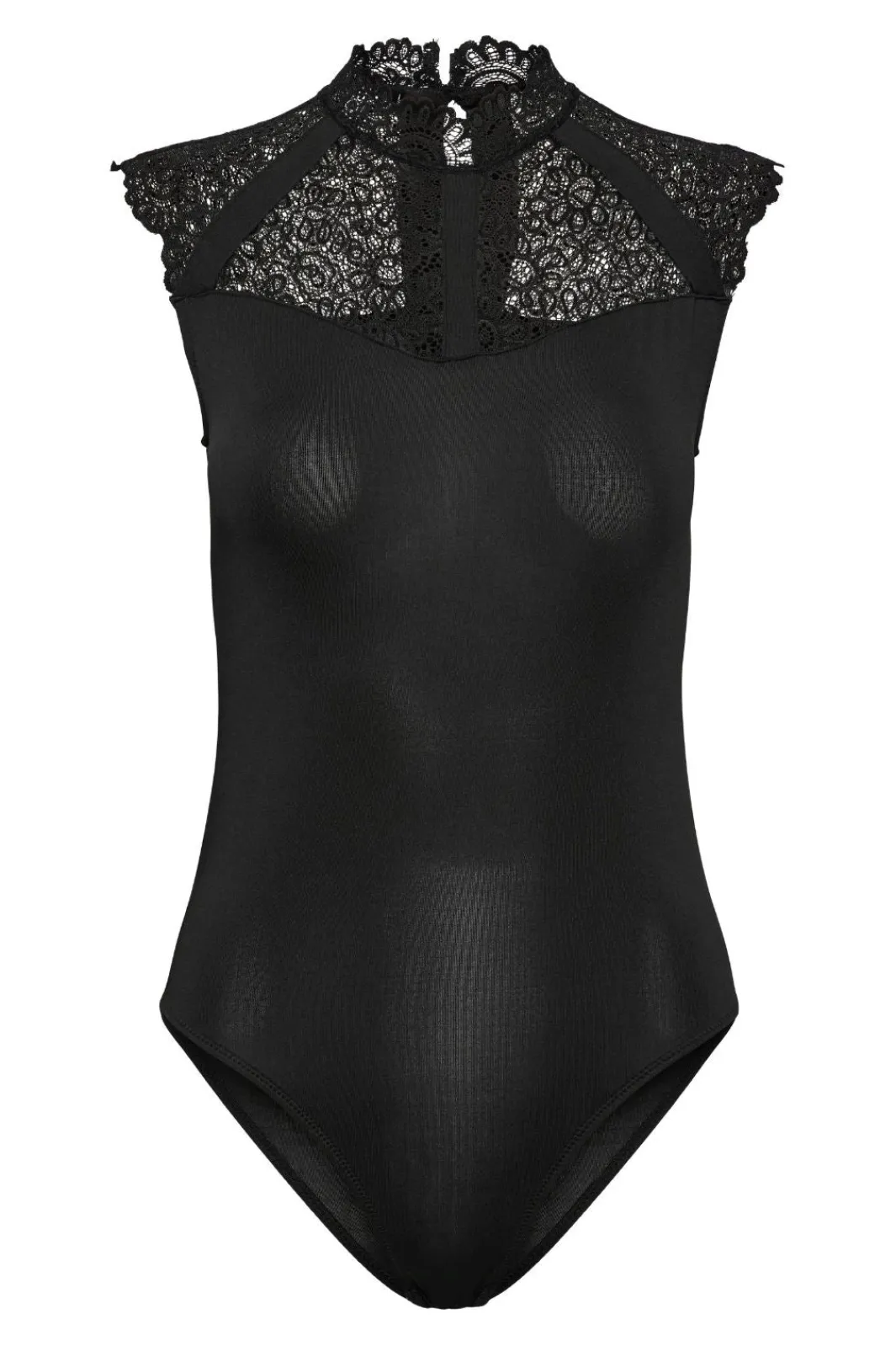 Pieces Bluser & Skjorter|Nattøj & Lingeri<Pcamber Sl Bodystocking