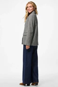 Clearance Pcbianca Ls Blazer Jacket Overtøj & Jakker