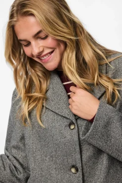 Clearance Pcbianca Ls Blazer Jacket Overtøj & Jakker