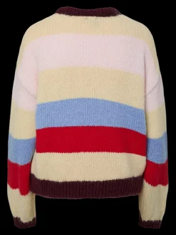 Best Pcbikka Ls O-Neck Knit Strik|Bluser & Skjorter