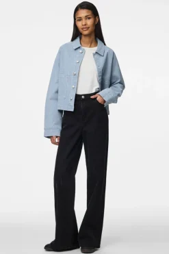 Pieces Overtøj & Jakker<Pcbillo Denim Jacket