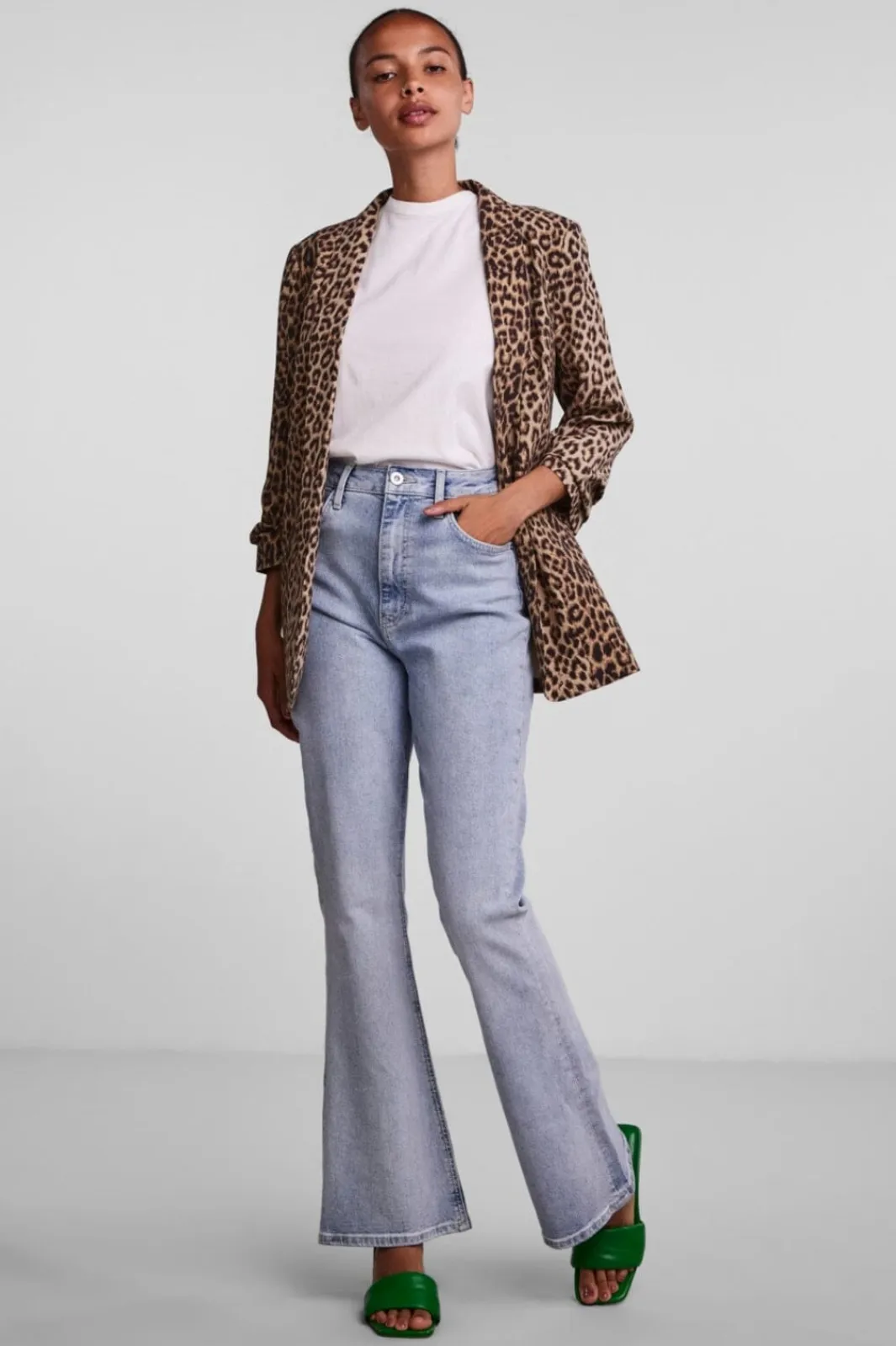 Pieces Blazere<Pcbosella 3/4 Printed Blazer