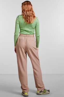 Best PcBoss Hw Paperbag Straight Pants Noos Bukser, Jeans & Leggings