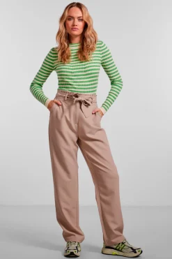 Best PcBoss Hw Paperbag Straight Pants Noos Bukser, Jeans & Leggings
