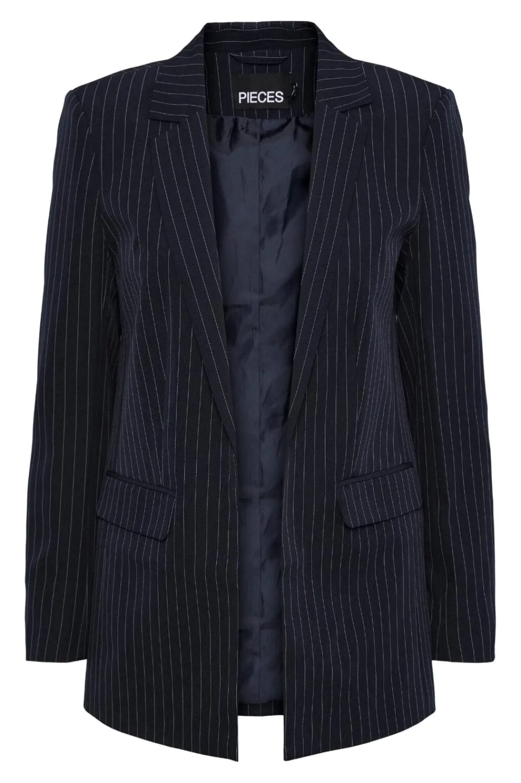 New Pcbossy Ls Loose Striped Blazer Noos Blazere