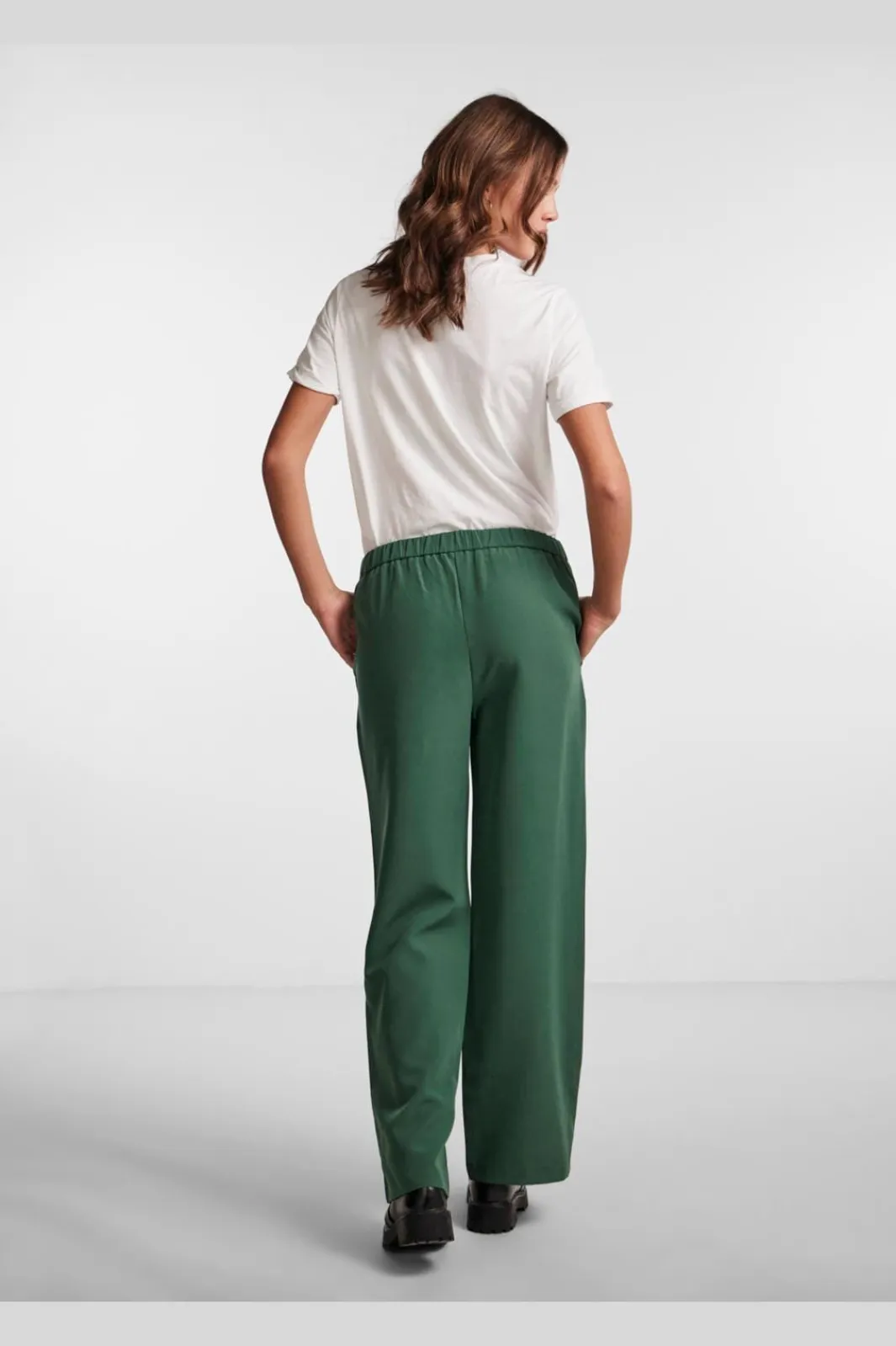 Pieces Bukser, Jeans & Leggings<Pcbossy Wide Plain Pant