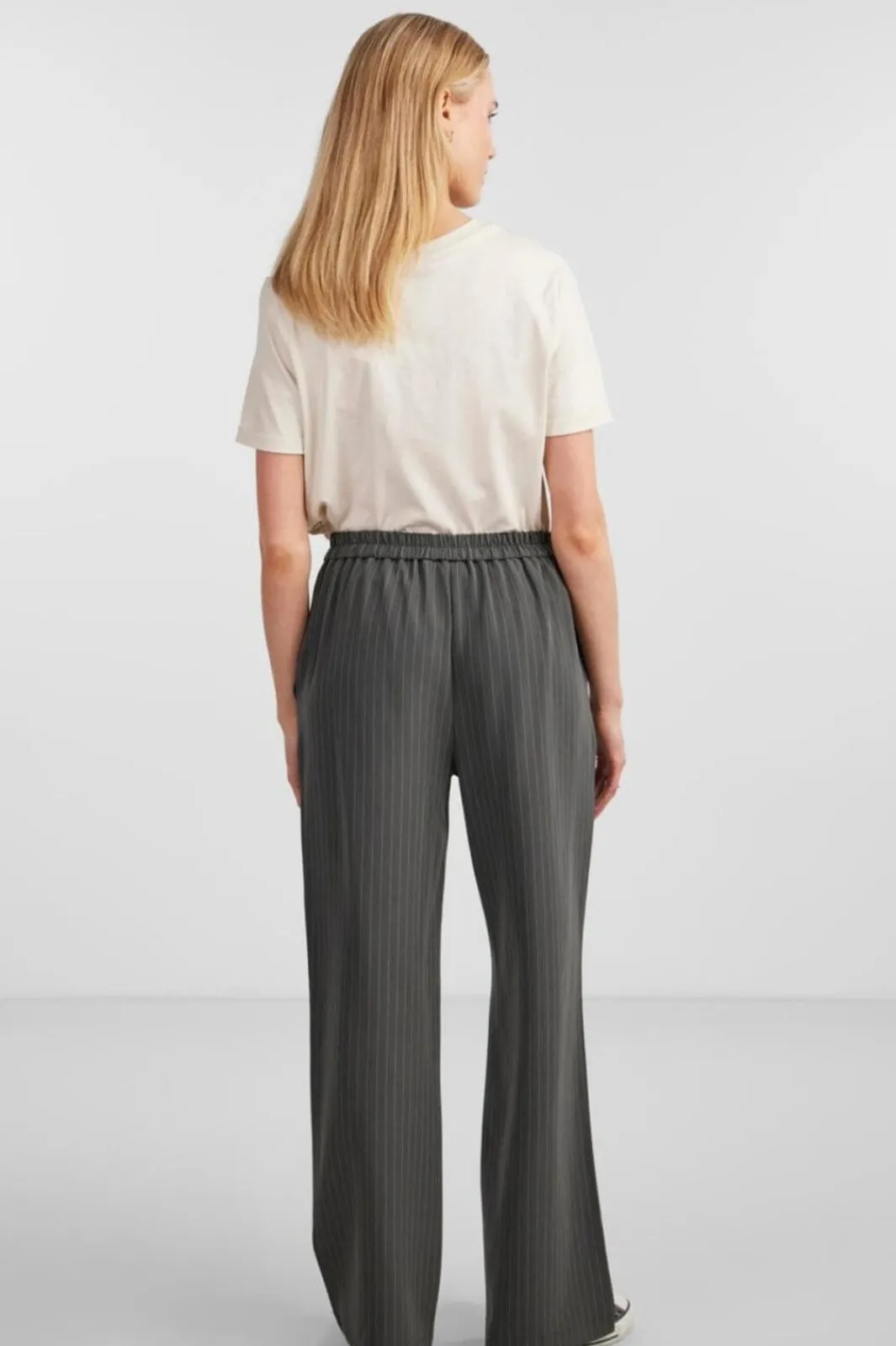 Pieces Bukser, Jeans & Leggings<Pcbossy Wide Striped Pants