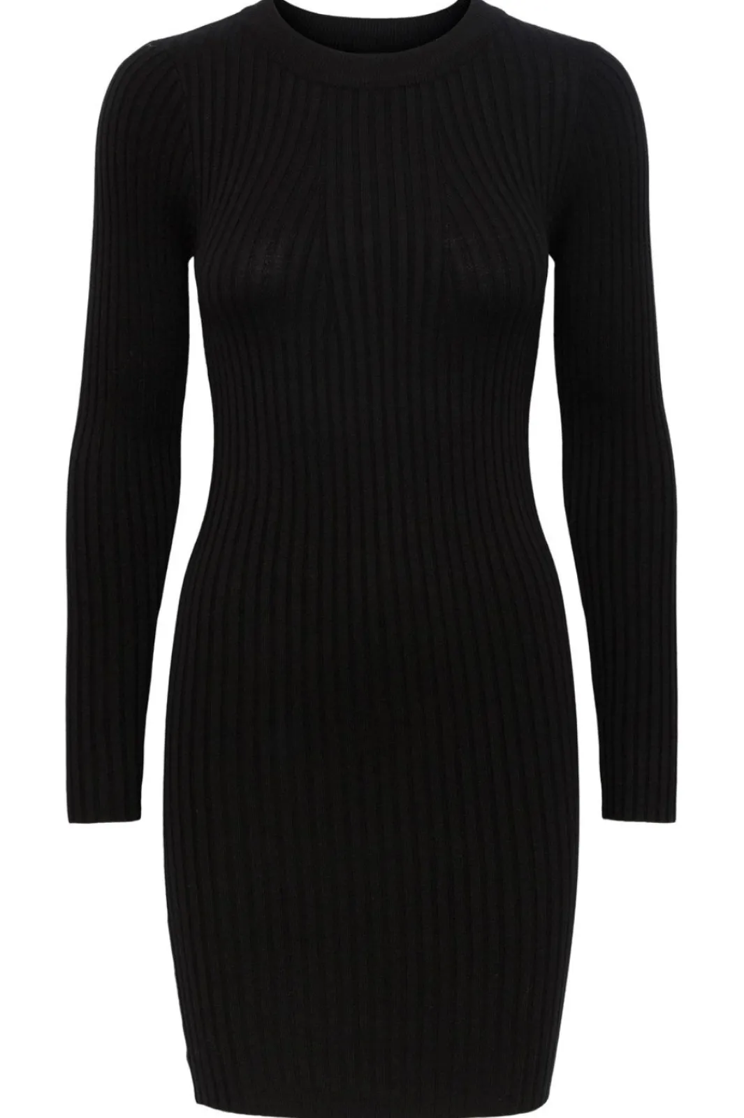 Pieces Kjoler<PcCrista LS O-Neck Knit Dress
