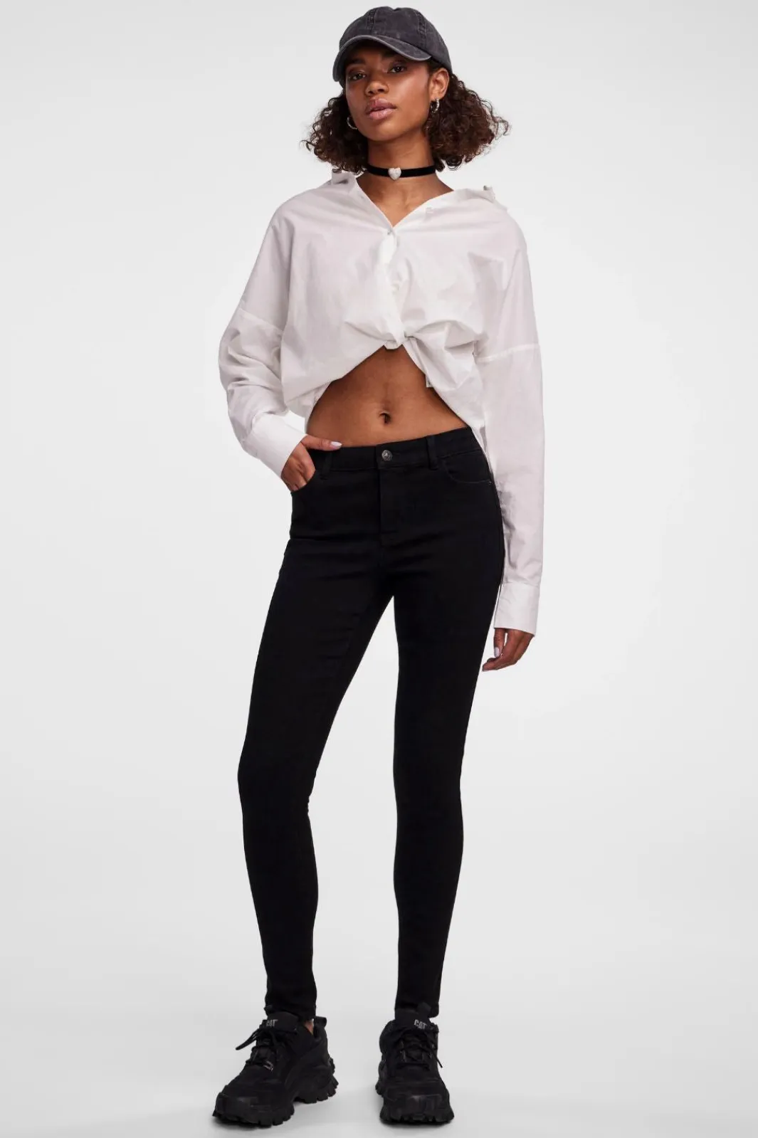 Pieces Bukser, Jeans & Leggings<Pcdana Skinny Jeans Bl102