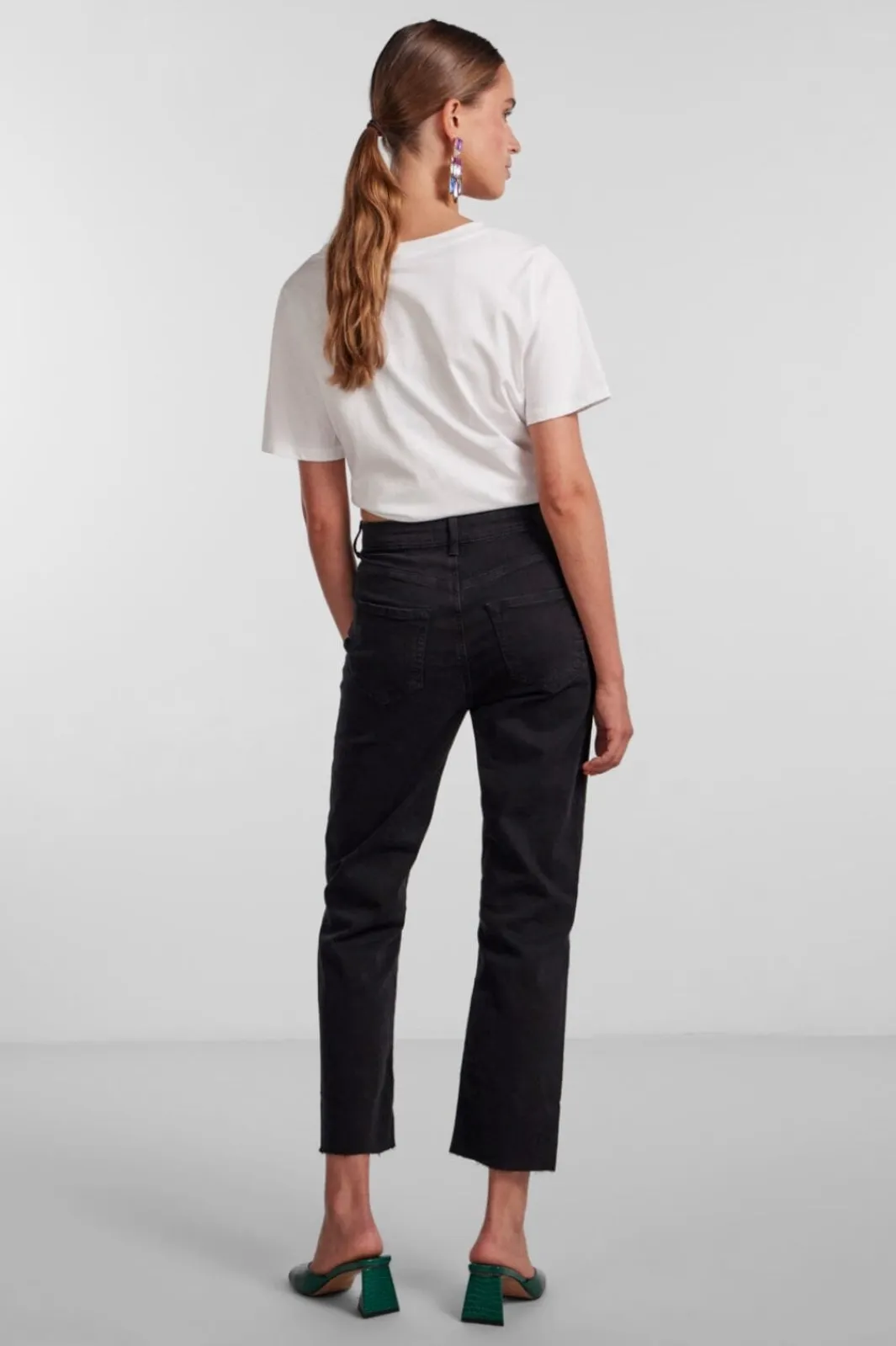 Pieces Bukser, Jeans & Leggings<PcDelly Straight Hw
