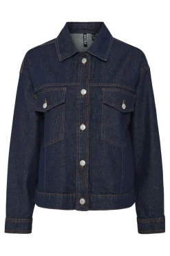 Hot Pcelma Denim Jacket Overtøj & Jakker