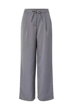 Hot Pcfalka Pinstriped Tie Pants Bukser, Jeans & Leggings