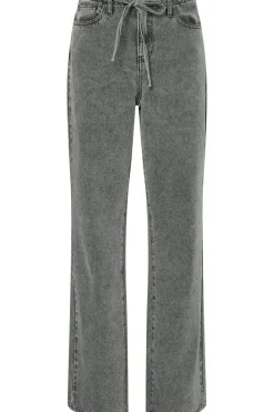 Pieces Bukser, Jeans & Leggings<Pcfanu Tie Denim Jeans 17160501