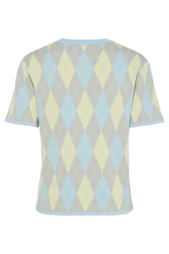 Pieces Strik|Bluser & Skjorter<Pcfarley Ss O-Neck Knit Fsy