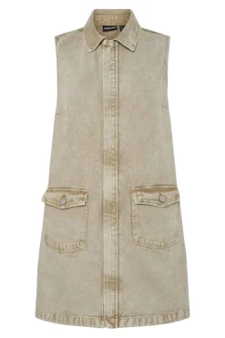 Pieces Kjoler|Ammevenligt Tøj<Pcfay Sl Denim Dress