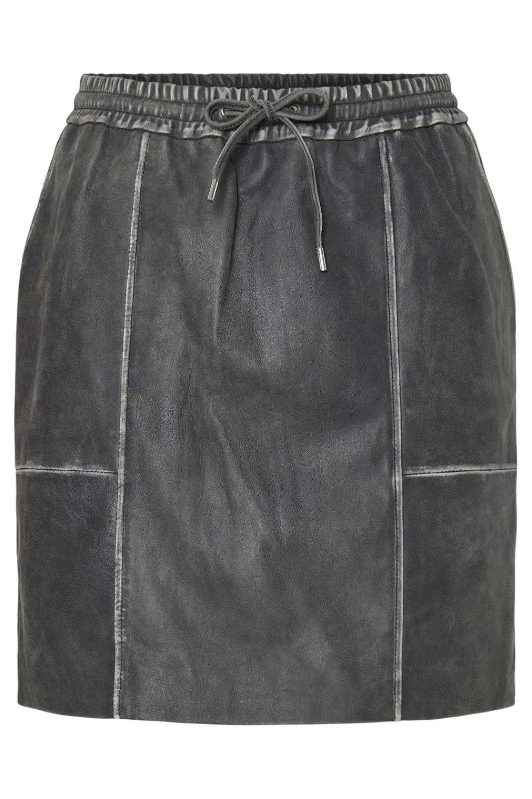 Pieces Sæt 🛍️|Nederdele<Pcfemma Short Leather Skirt 17160643
