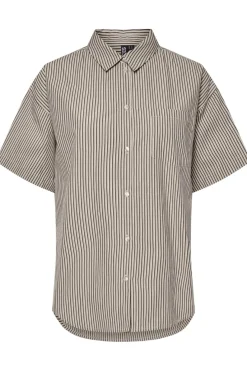 Best Pcfemme Ss Loose Shirt Bluser & Skjorter|Ammevenligt Tøj