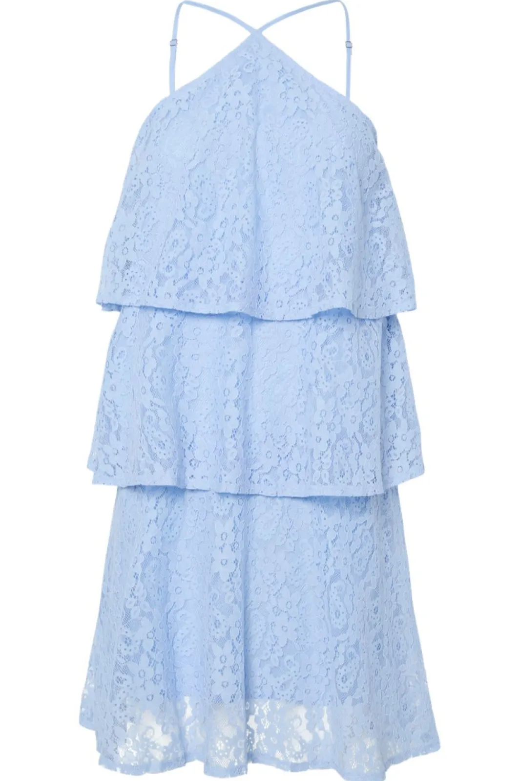 Clearance Pcfenda Sl Short Lace Dress Fsy Kjoler