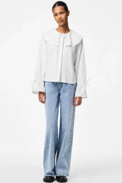 Pieces Bluser & Skjorter|Ammevenligt Tøj<Pcfetina Ls Collar Shirt Fsy