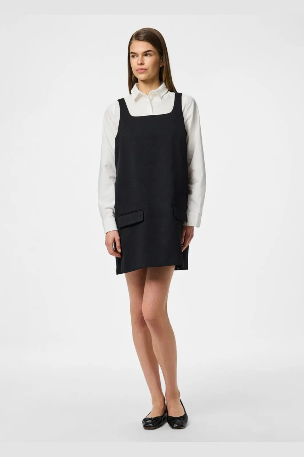 Clearance Pcfiline Sl Short Dress Fsy Kjoler