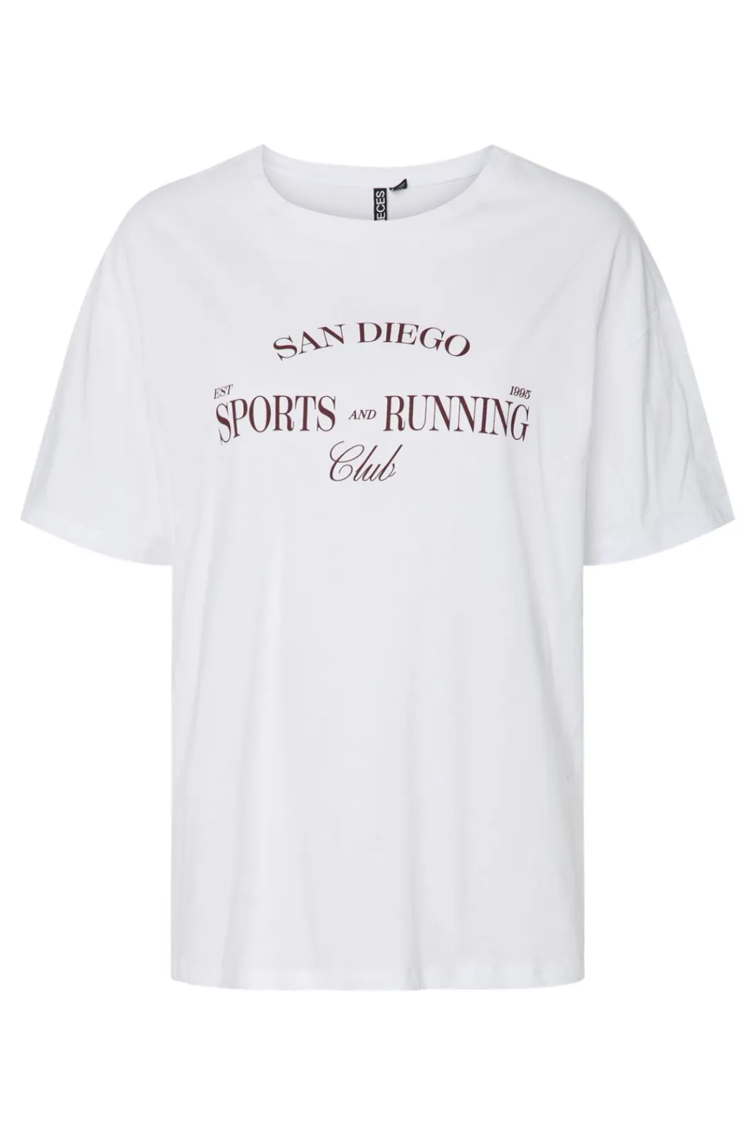 Pieces T-Shirts & Toppe<Pcfiona Ss O-Neck Tee Fsy