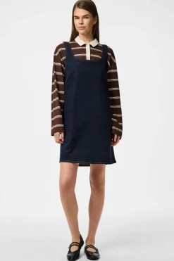 Pieces Kjoler<Pcfranna Sl Denim Spencer Dress Fsy
