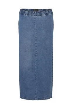 Pieces Nederdele<Pcginny Midi Denim Skirt Jit