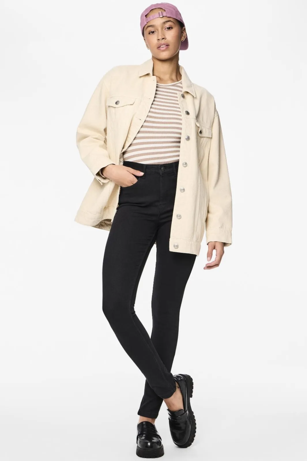 Outlet PcHighFive Flex Skinny Jeans Bukser, Jeans & Leggings