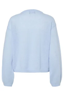 Hot Pcida Ls O-Neck Knit Pwp Mm Bluser & Skjorter|Strik