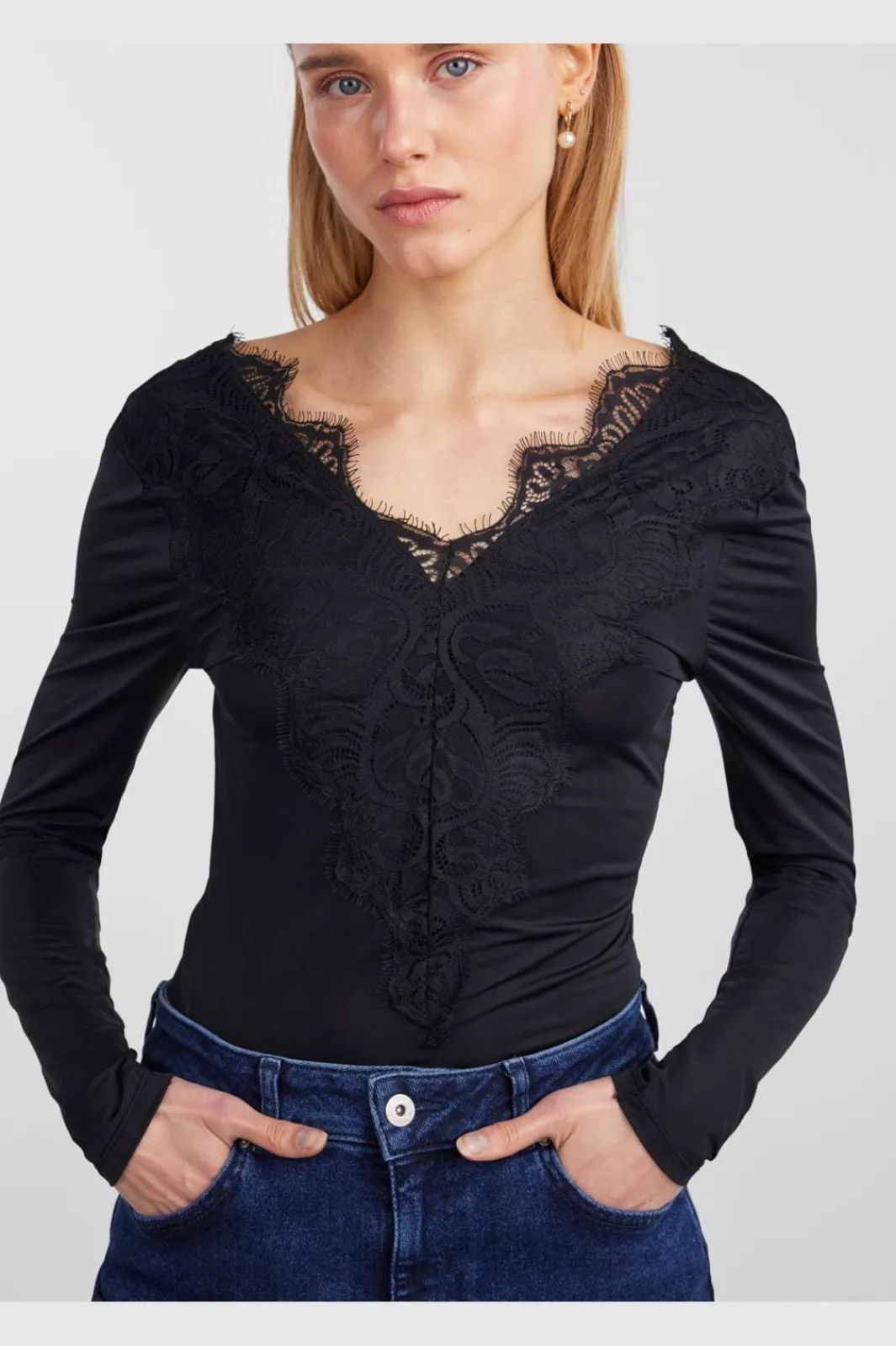 Pieces Bluser & Skjorter<Pcilu Ls Top