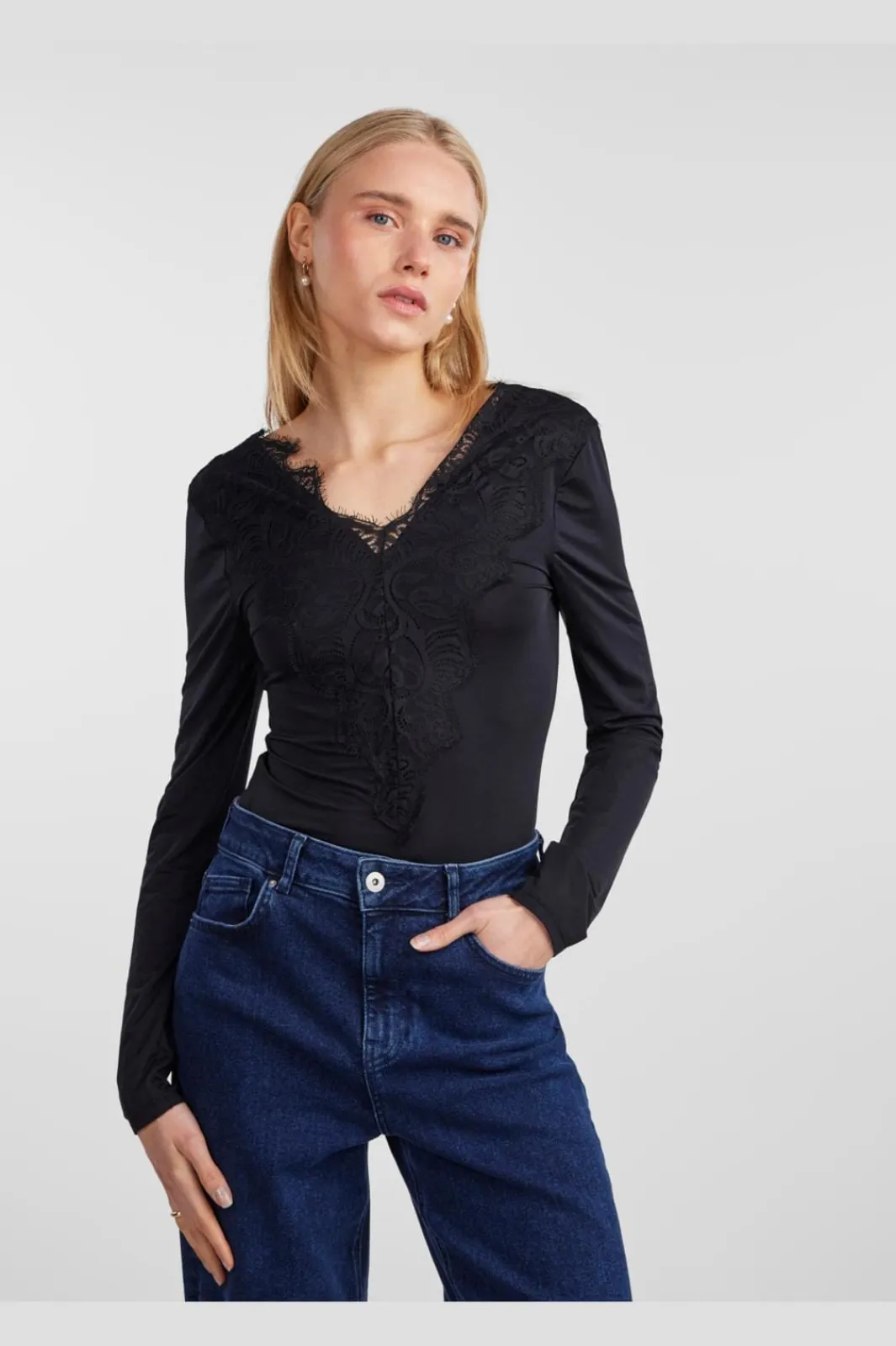 Pieces Bluser & Skjorter<Pcilu Ls Top