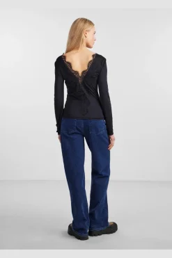 Pieces Bluser & Skjorter<Pcilu Ls Top