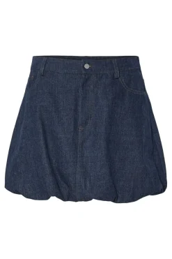 New Pcjabia Short Balloon Denim Skirt 17160754 Nederdele