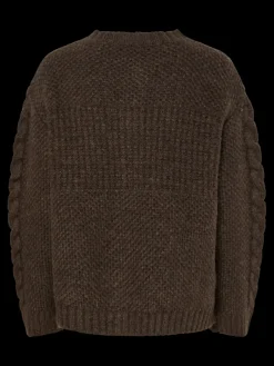 Pieces Cardigans|Ammevenligt Tøj<Pcjacinthe Ls O-Neck Knit Cardigan Mpa B