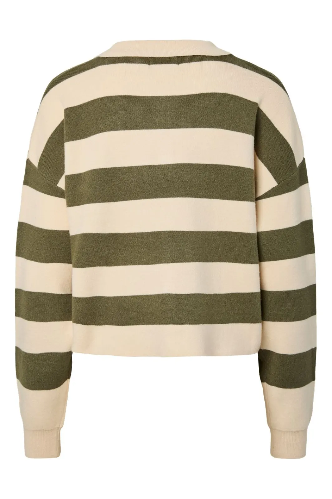 Hot Pcjassy Ls Polo Knit Cardigan Cardigans|Ammevenligt Tøj