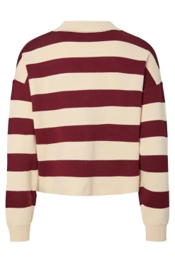 Pieces Bluser & Skjorter<Pcjassy Ls Short Polo Knit