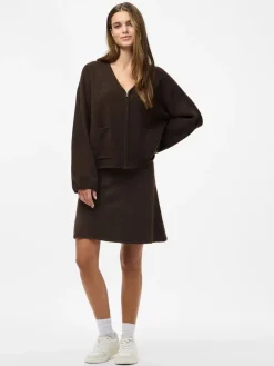 Pieces Cardigans<Pcjunna Ls V-Neck Knit Cardigan