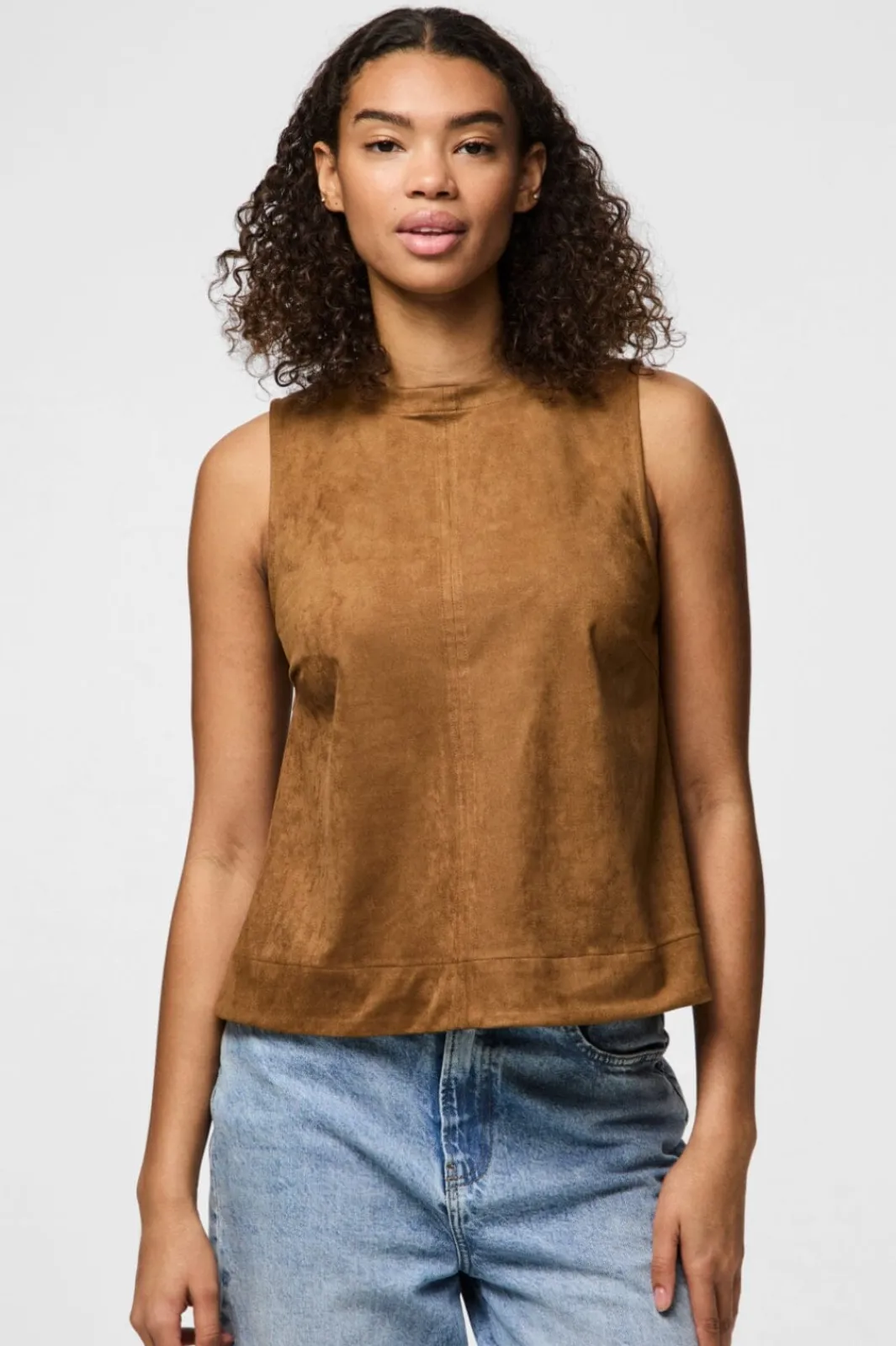 Discount Pcjuno Sl O-Neck Top Fsy T-Shirts & Toppe