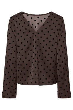 Best Pcjytta Ls Satin Top Sæt 🛍️|Bluser & Skjorter