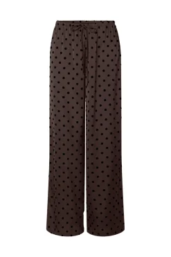 Pieces Sæt 🛍️|Bukser, Jeans & Leggings<Pcjytta Straight Satin Pants