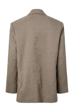 Sale Pckamil Check Sequin Blazer Blazere