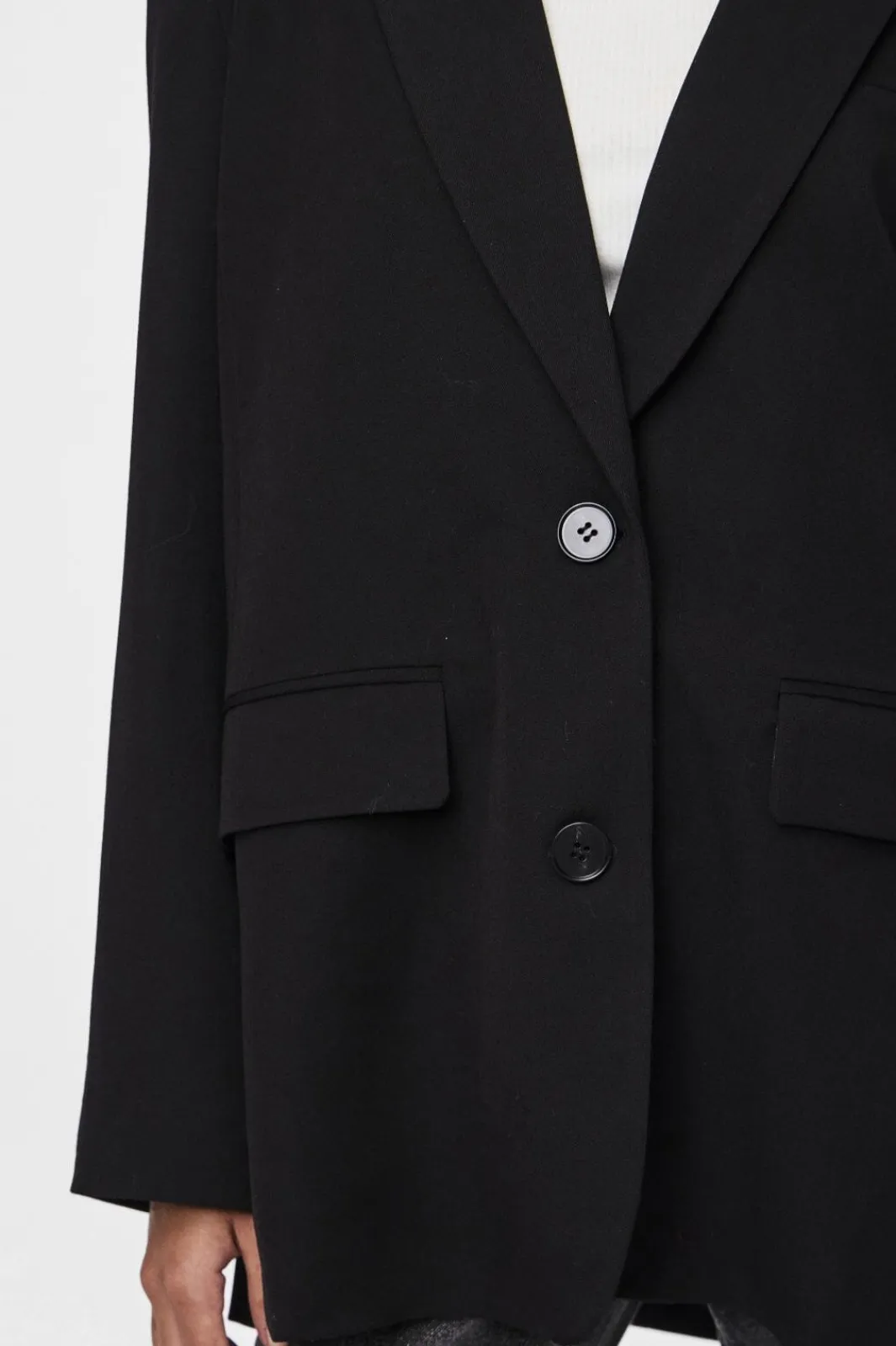 Pieces Blazere<Pckamil Ls Loose Blazer