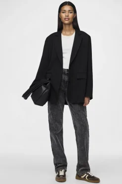 Pieces Blazere<Pckamil Ls Loose Blazer