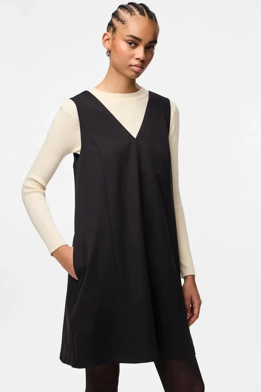 Pieces Kjoler<Pckamil Sl Spencer Dress