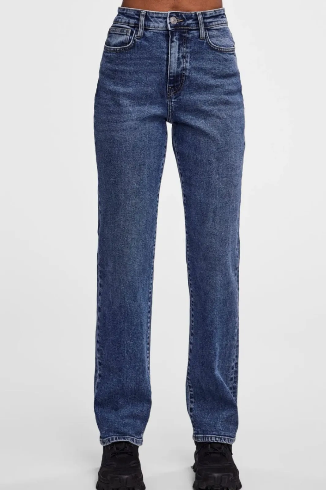 Pieces Bukser, Jeans & Leggings<Pckelly Straight Jeans Mb402
